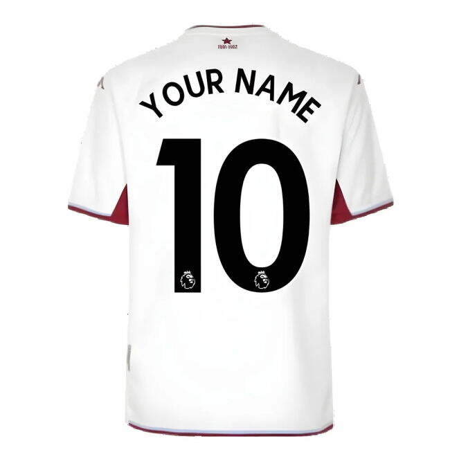 Aston Villa 2021-2022 Away Jersey - Custom