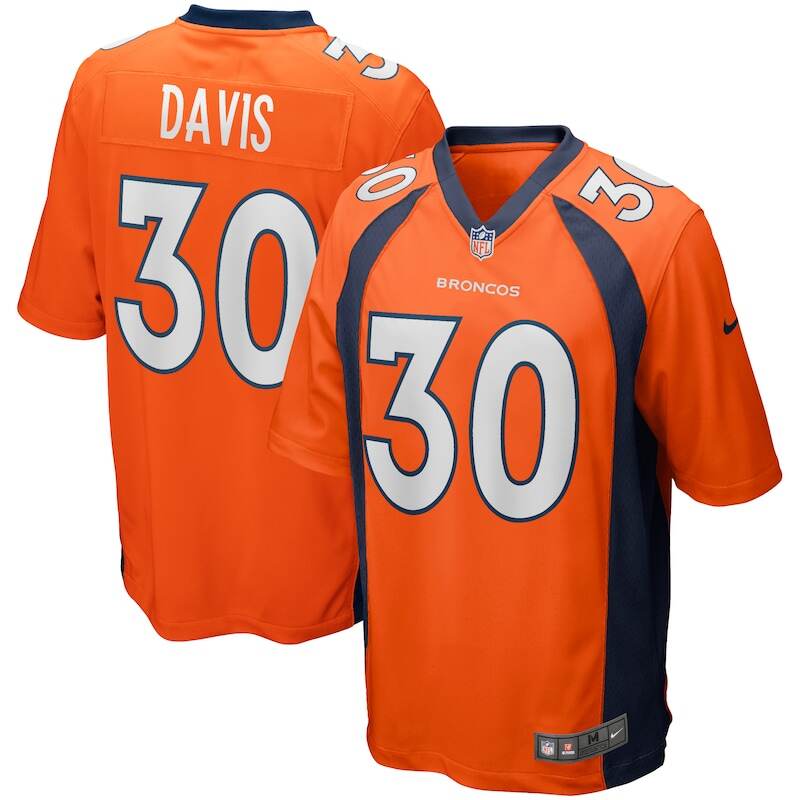 None Terrell Davis DEN Broncos Budget-Friendly Authentic Jersey