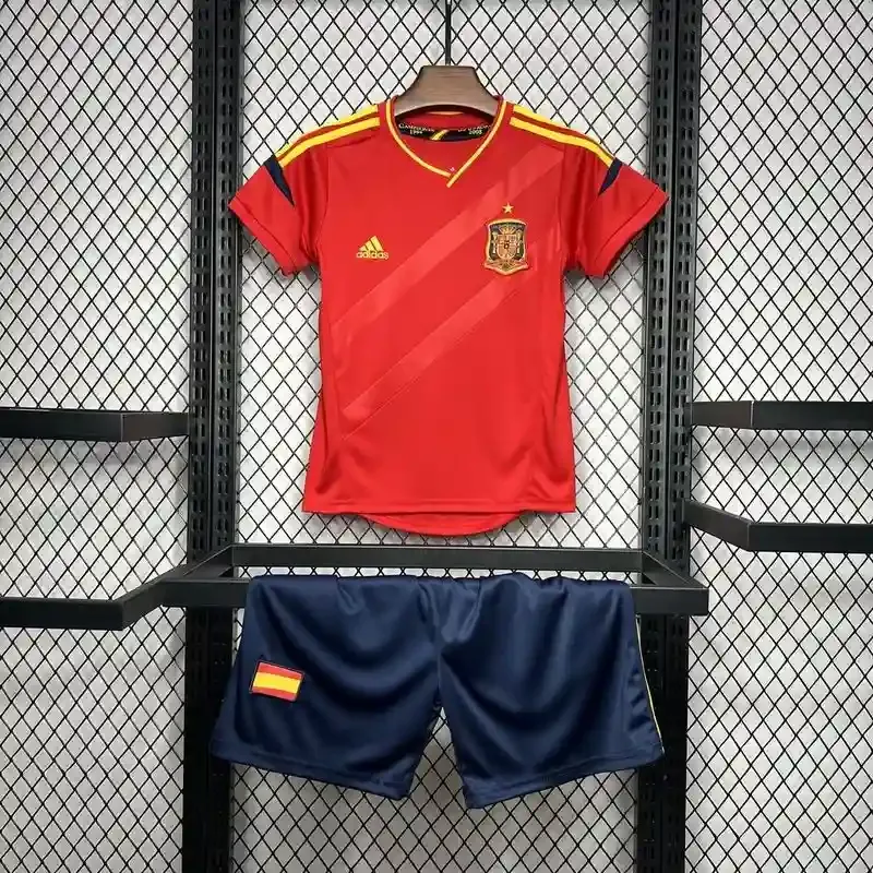 2012 Kids Spain Jersey retro kit