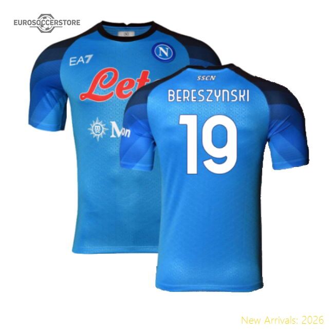 Match-Day Napoli 2022-23 Player Issue Home Shirt (3Xl) (Bereszynski 19)