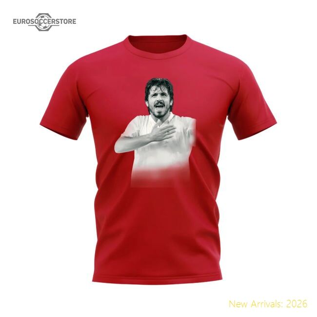 Gennaro Gattuso Ac Milan Legend Supporter Tee (red) - Fan Collection