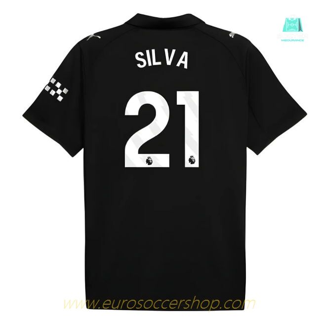 2025-2026 Man City Away Shirt (Silva 21)