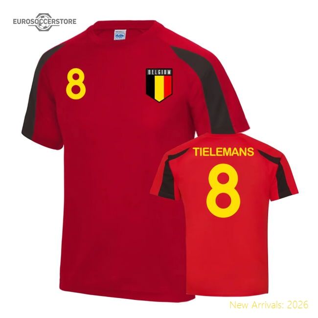 High-performance Belgium 2024-2025 Training Jersey Moisture-Management