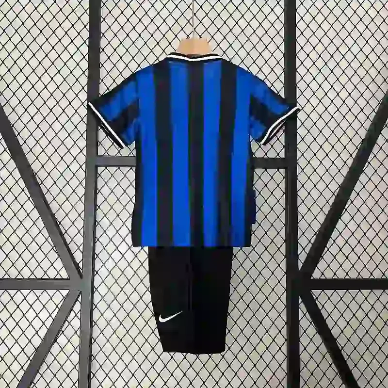 2009-2010 Kids Inter Milan Jersey retro kit
