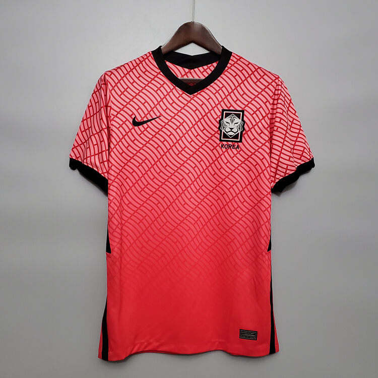 South Korea 20-21 Home Red Soccer Shirt Jersey - Official Replica