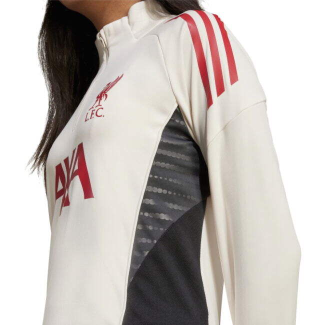 2025-2026 Liverpool Training Top (White) - Kids