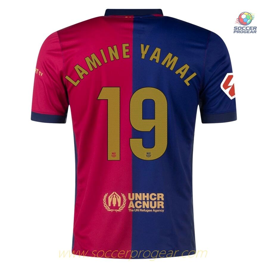 Barca Football Shirt 2024/25 Collection Home Lamine Yamal