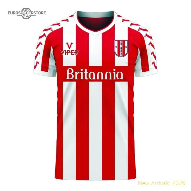Premium Stoke 2025-2026 Home Concept Football Kit (viper) - Premium