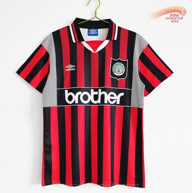 Manchester City 94-96 Away Football Kit