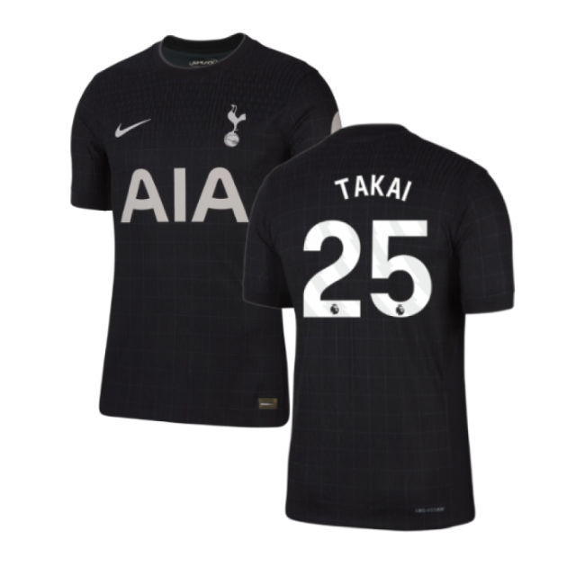 Proud Spurs Tottenham Authentic Away Shirt Takai #25 Pro Series La...