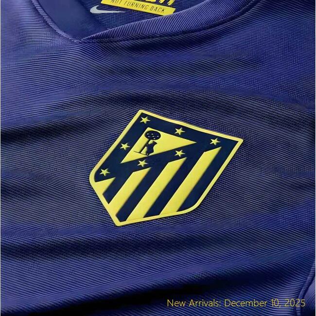 2025-2026 Atletico Madrid Away - Professional Grade - Football