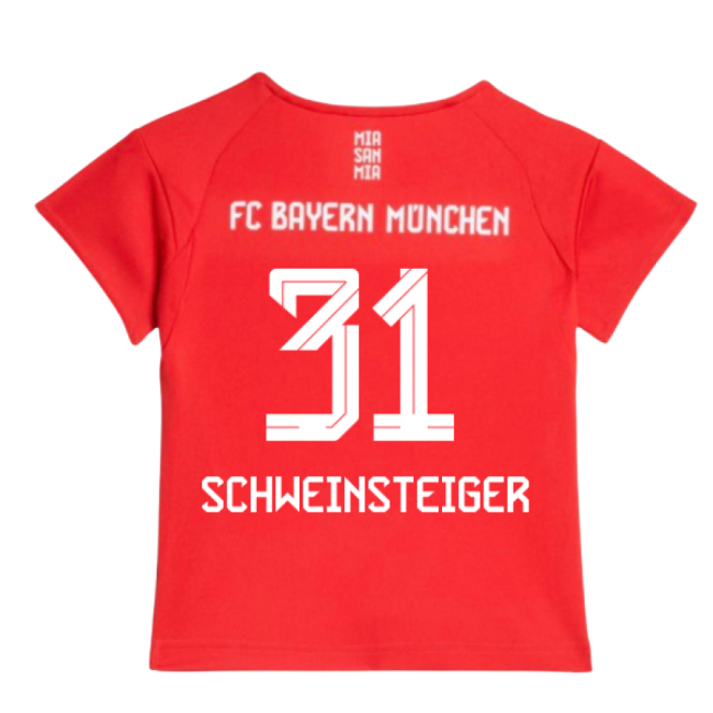 First-class 2025-2026 Bayern Munich Home Baby Kit (schweinsteiger 31)