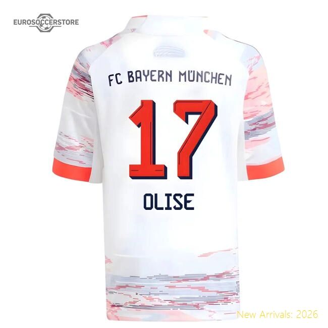 2025-2026 Bayern Munich Away Mini Kit (olise 17) - Fantastic Value
