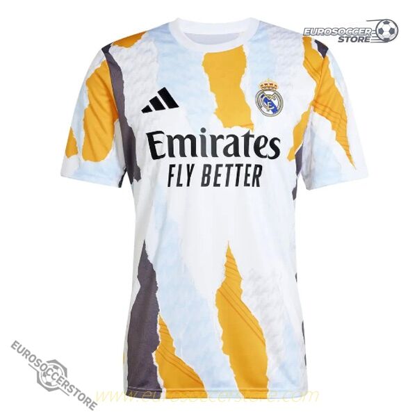 Real Madrid 24-25 Pre-Match Football Jersey