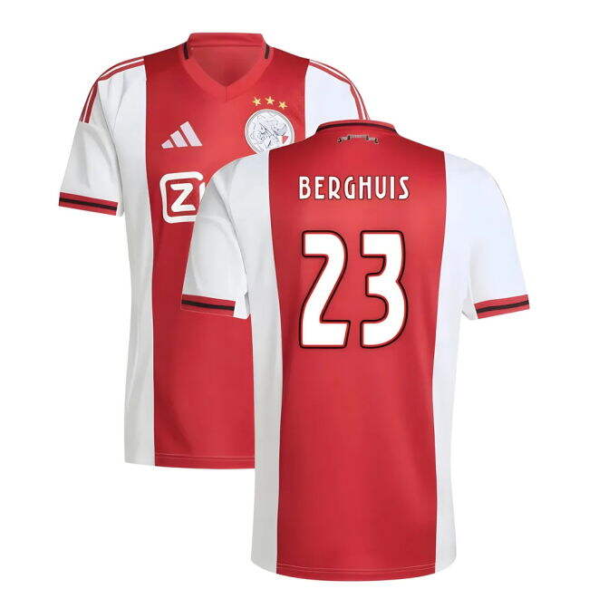 Premium Quality Authentic Amsterdammers Berghuis #23 2025-2026 Camp...