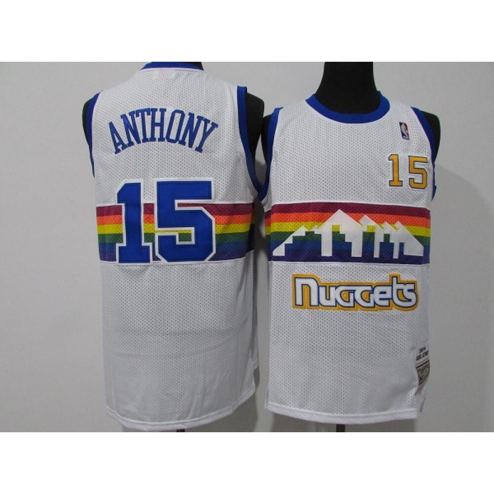 15 Denver Nuggets Jersey White - - Must-Have Jersey
