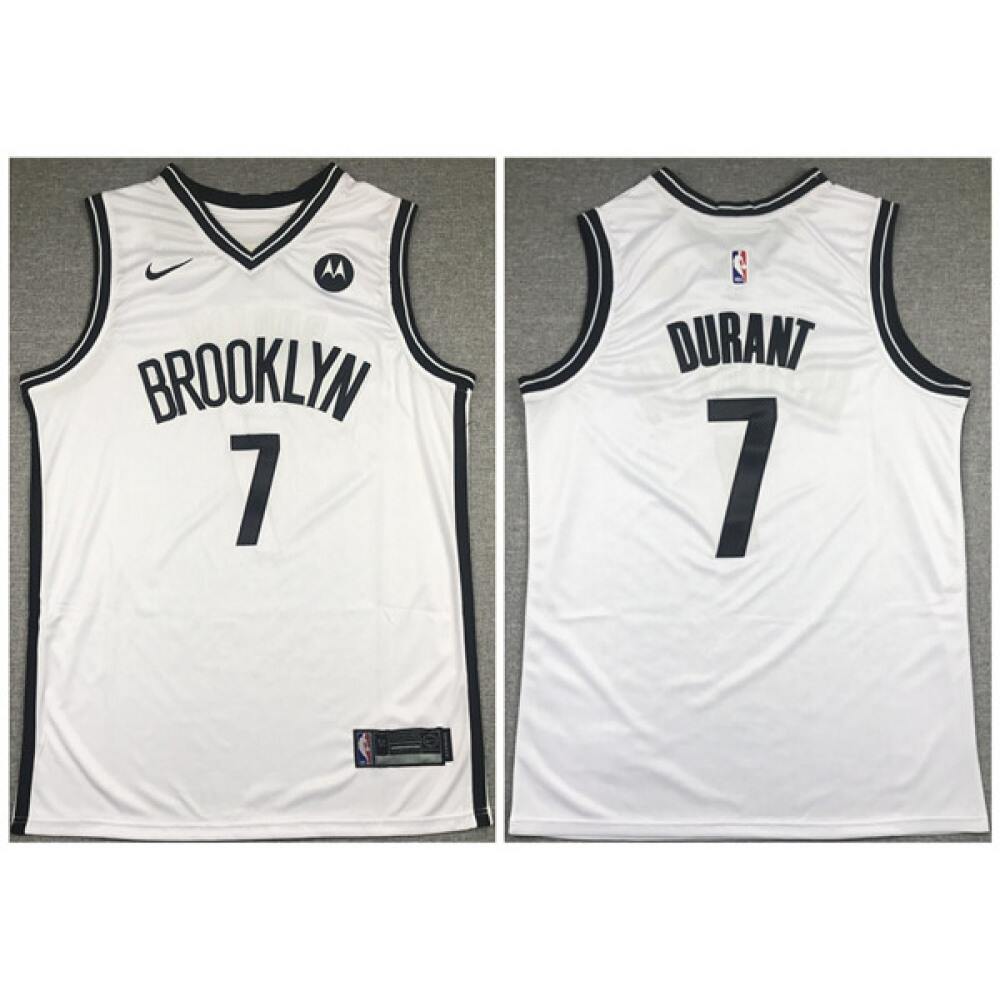 Official Brooklyn Nets Kevin Durant7 White Jersey - Basketball Fan Gear