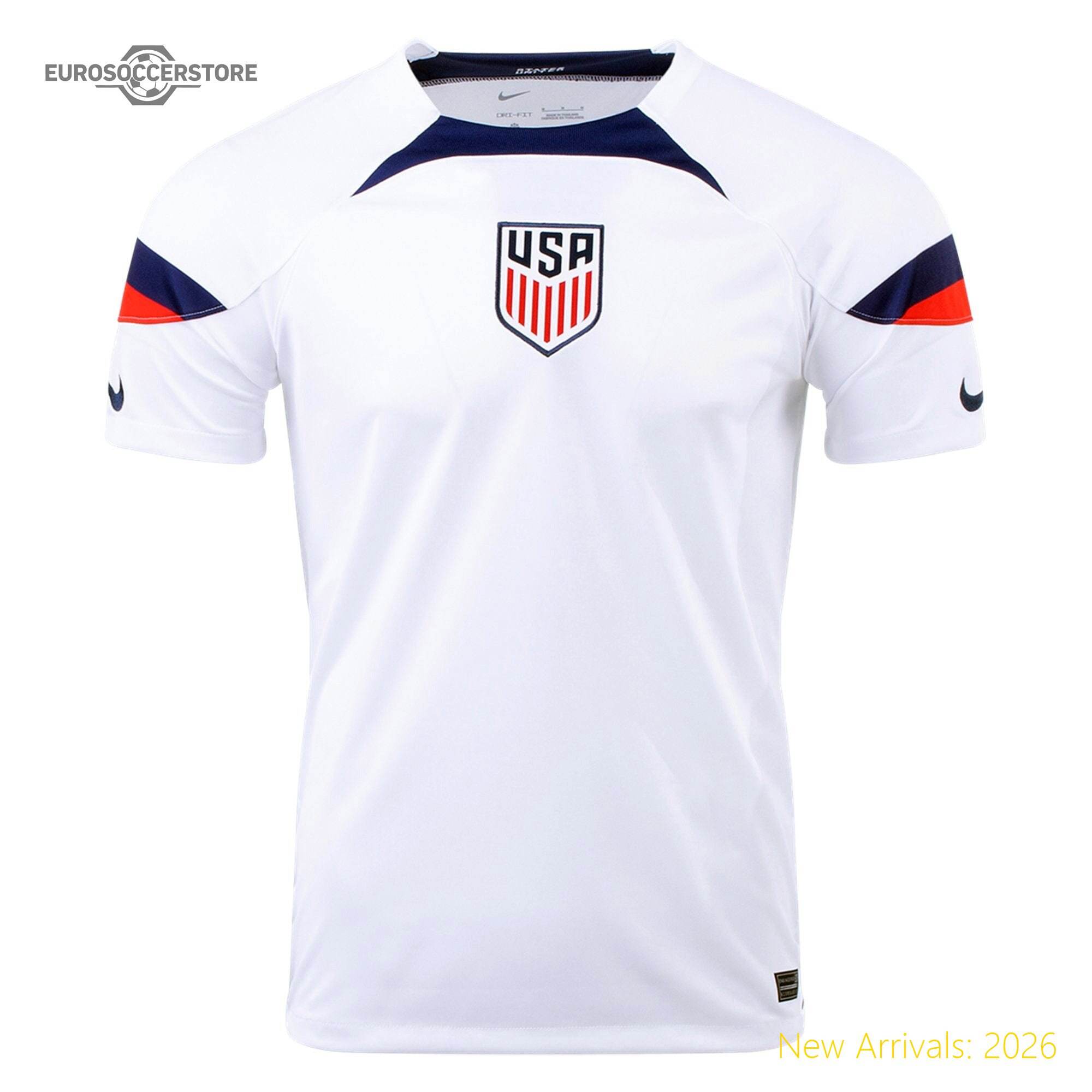 Officially Licensed Men Usa Usmnt Home Home Durable Jersey 2022