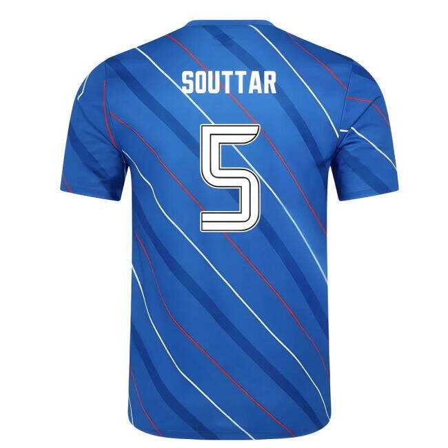 Authentic Light Blues Souttar #5 Match Quality 2025-2026 Campaign J...