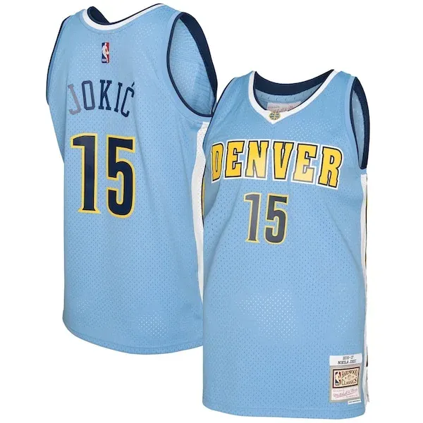 Nikola Jokic DEN Swingman Jersey - exclusive trendy - Blue training