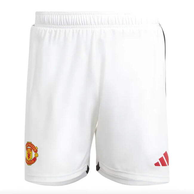 Man Utd Authentic 2023-2024 Home Shorts - (Men