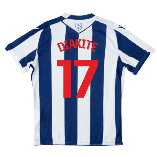 Match Quality Fan Gear Football West Brom Wba Home Shirt Kids Diak...