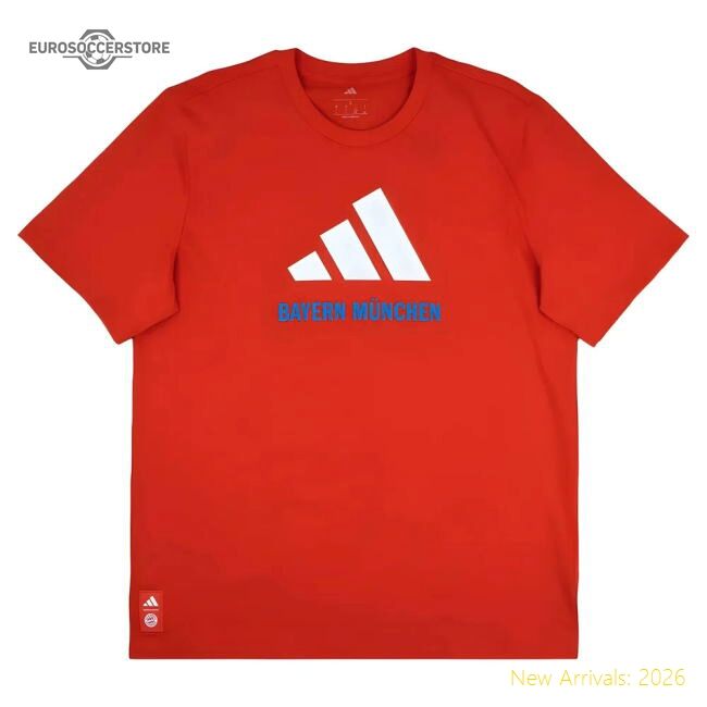 2025-2026 Bayern Munich Seasonal Graphic Tee (red) - Unbeatable Value