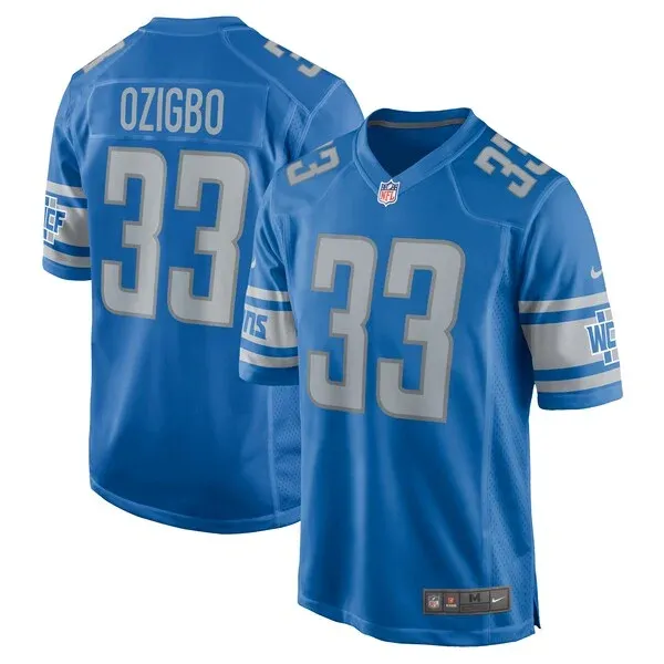 None Devine Ozigbo Game Jersey - Blue | NFL Player Jersey | NFL Footba