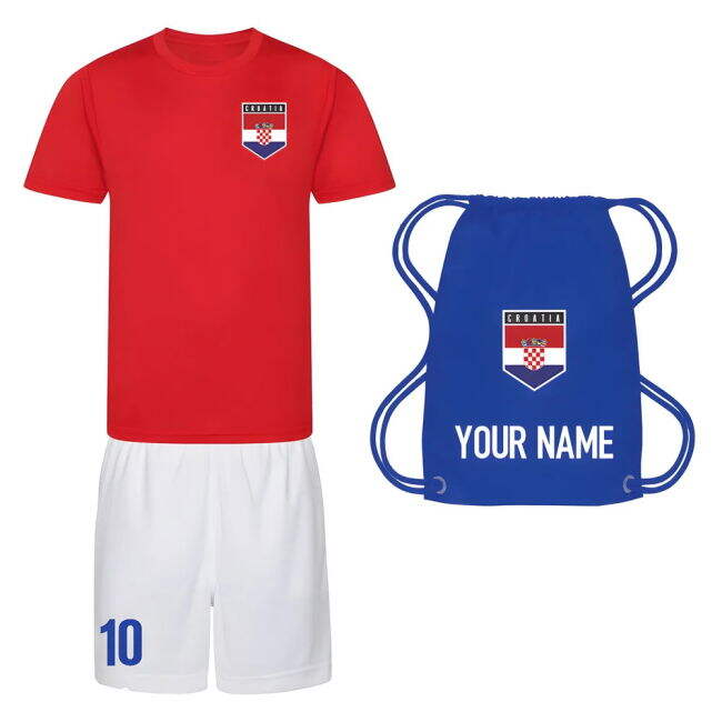 Official Personalised Croatia Training World High Durable