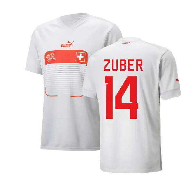 2022-2023 Switzerland Away Shirt (ZUBER 14)