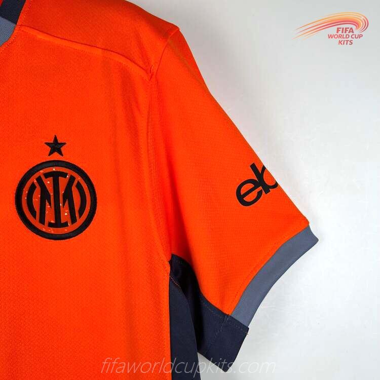 Inter Milan 23-24 Third Orange Football Kit