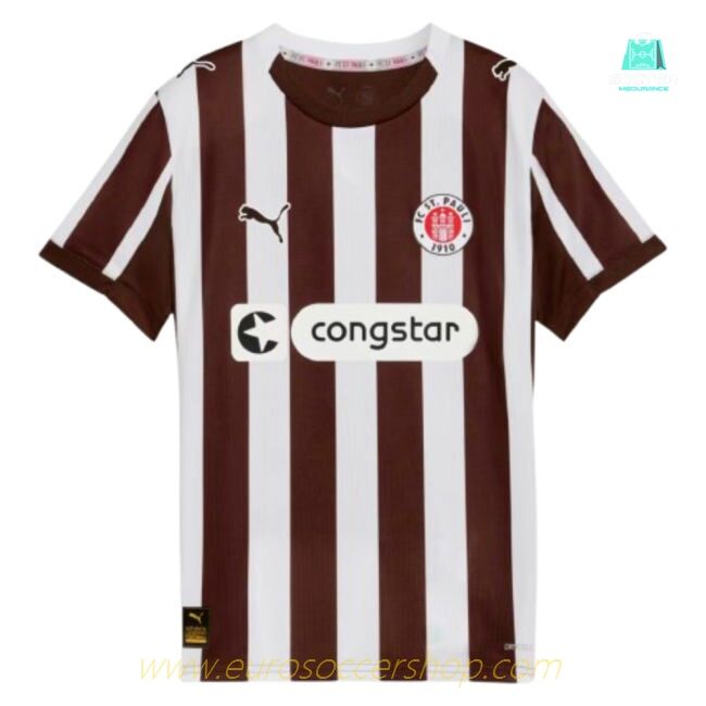 2025-2026 St Pauli Home Shirt (Kids)