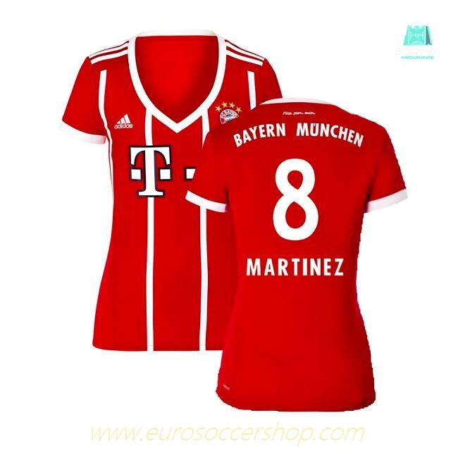 Bayern Munich 2017-18 Womens Home Shirt (XL) ((Excellent) XL) (Martinez 8)