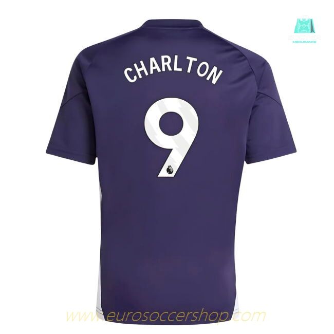 2025-2026 Man Utd Training Tee (Aurora Plum) (Charlton 9)