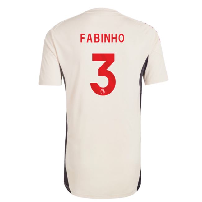 2025-20 Liverpool Authentic Training Jersey Fabinho #3 L S Kids