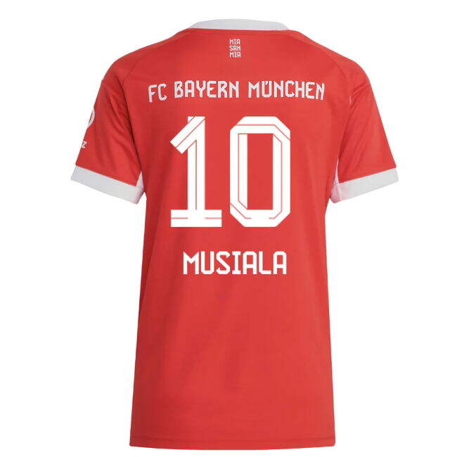 2025-2026 Home Shirt by Bayern Munich (Ladies