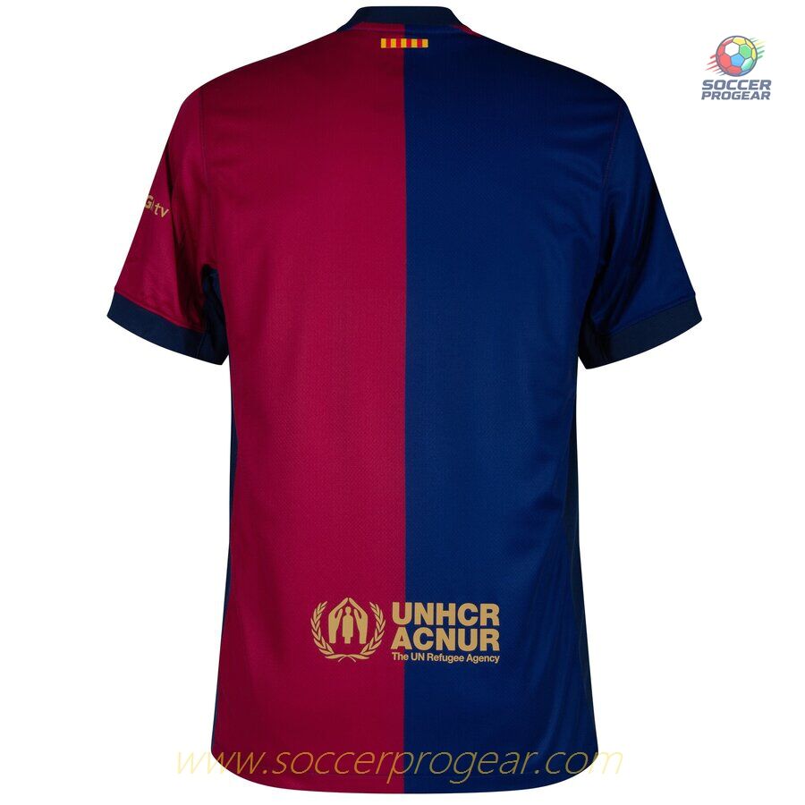Barca Home Football Shirt 2024-2025 Season New Sponsor