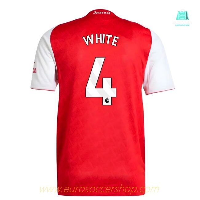 2025-2026 Arsenal Authentic Home Shirt (White 4)
