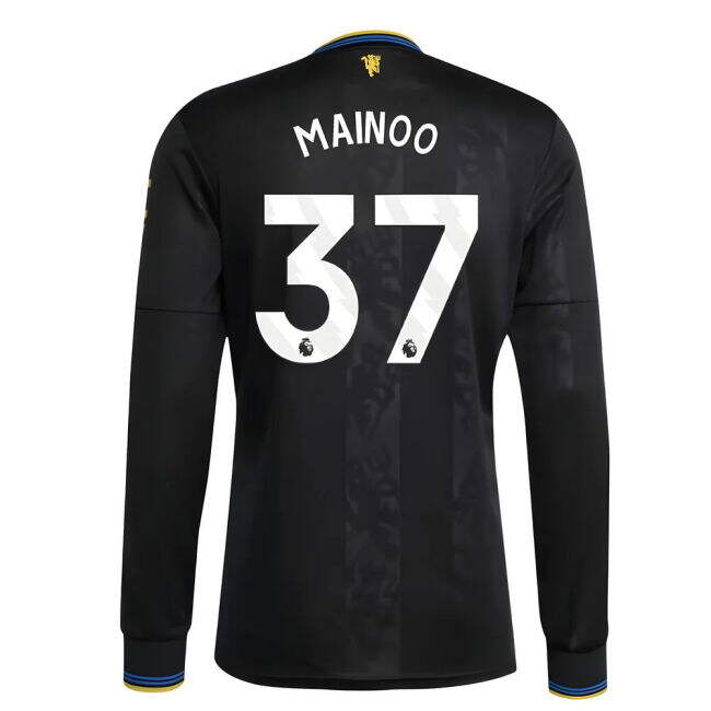 Man Utd EPL Team Contemporary Third Football Shirt (Mainoo 37)