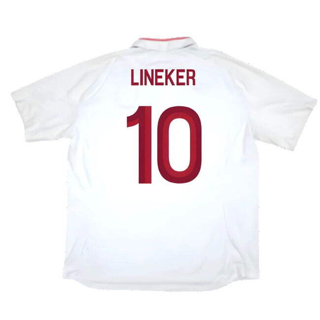 England International Team Fan Jersey - Adults Version (Lineker 10)