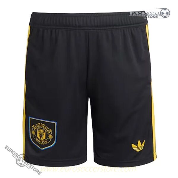 Manchester United's Third Short jersey for the 25-26 season.