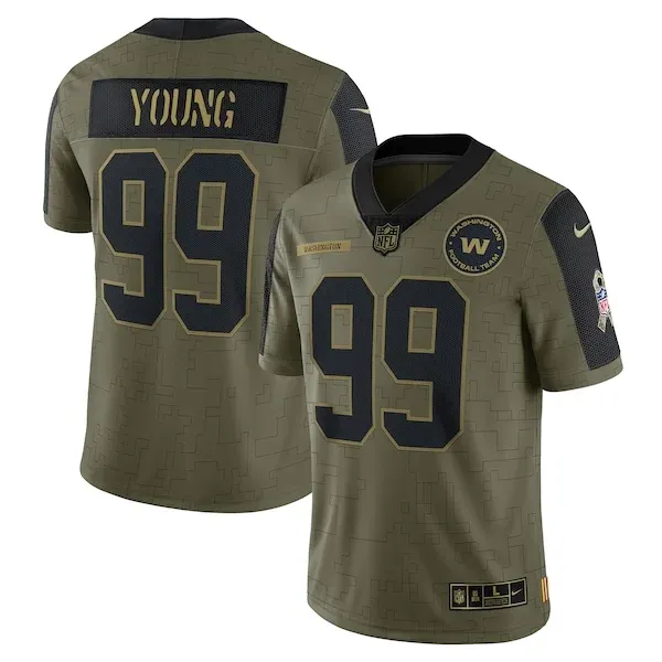 Performance None Limited Jersey - Premium Olive NFL Fan Jersey | Ga...