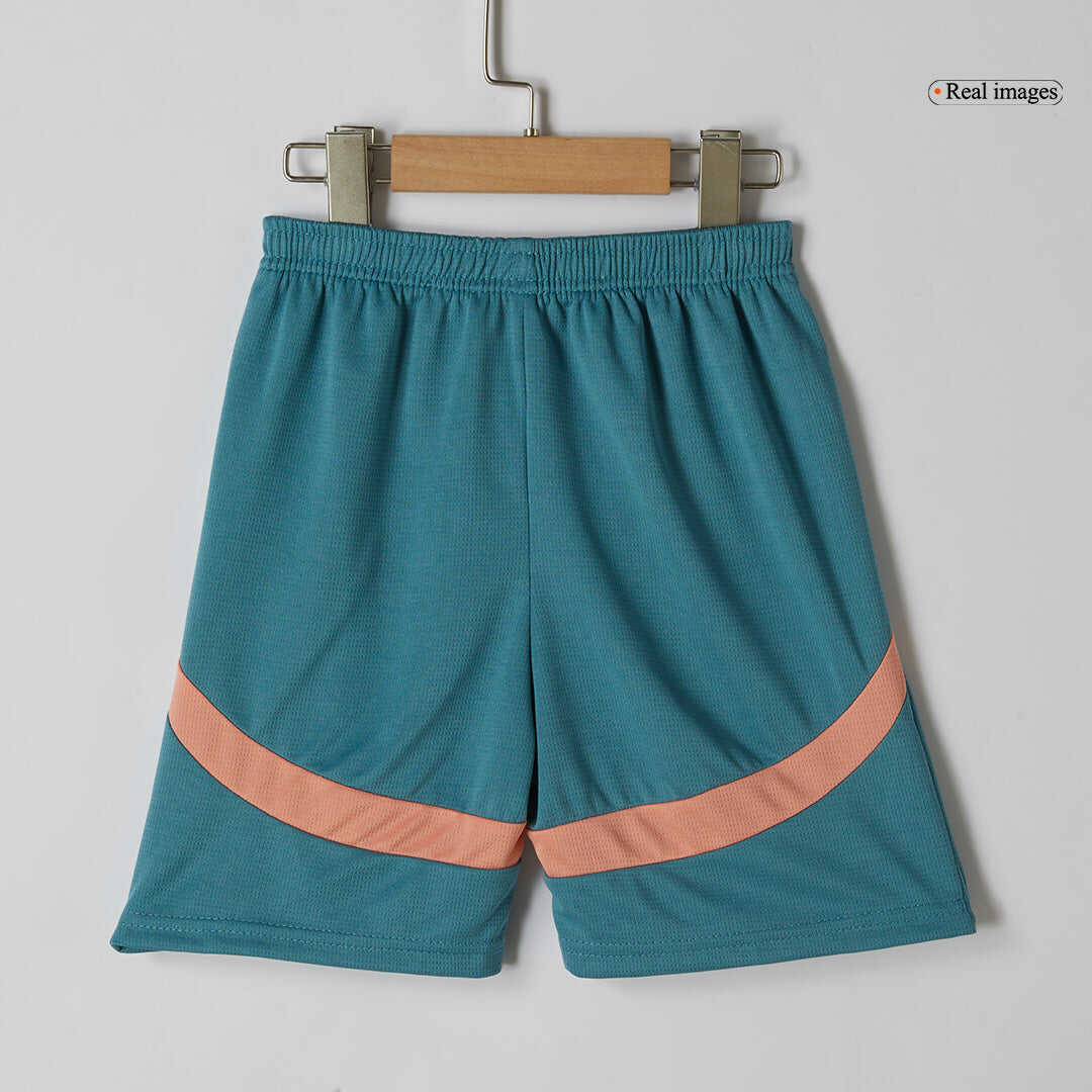 Kid's Manchester City Fourth Away Soccer Jersey Kit(Jersey+Shorts) 202