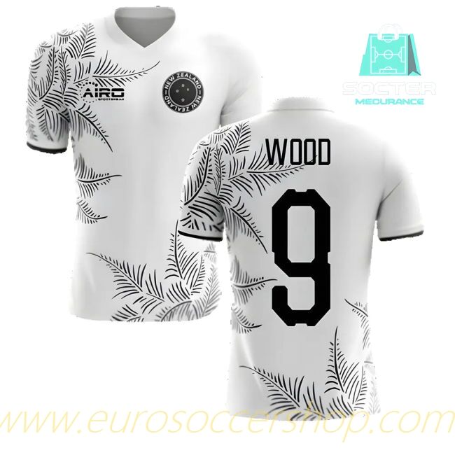 2025/26 Campaign New Zealand Premium Home Football Shirt Libero Collection (Wood 9)