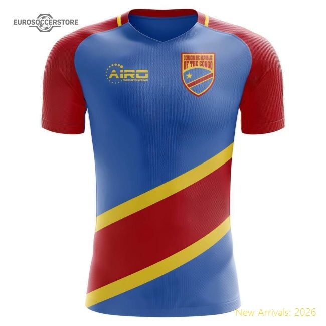 Authentic Dr Congo 20252026 Home Jersey Classic Slim Sleek