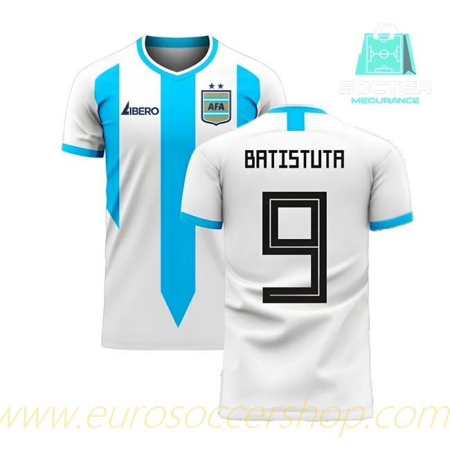 2025-26 Collection Argentina Home Kit Concept Edition (BATISTUTA 9)