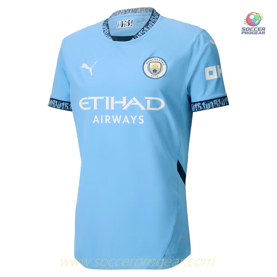 Manchester City Home Match Shirt 2024-25 Edition