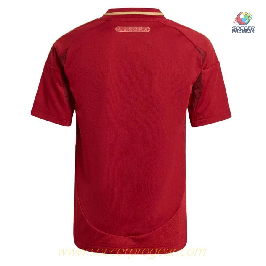 AS Roma Home Youth Football Shirt 2024-25 Edition