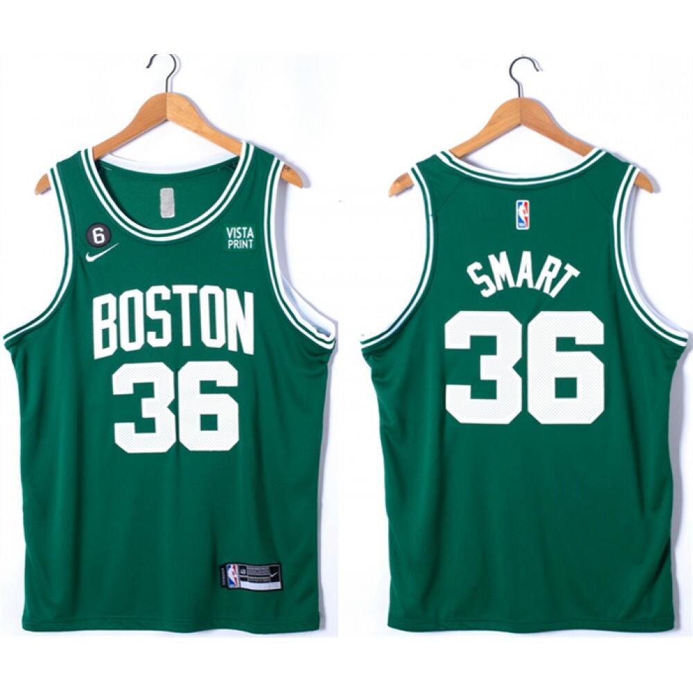 Pro Grade Boston Celtics 36 Jersey Green - Basketball Fan Gear