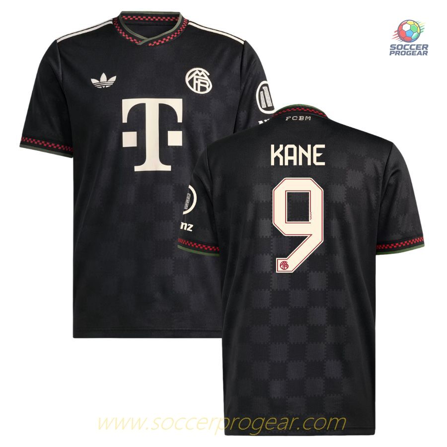 Bayern Munich Third Team Soccer Jersey 2025-2026 Season Kane